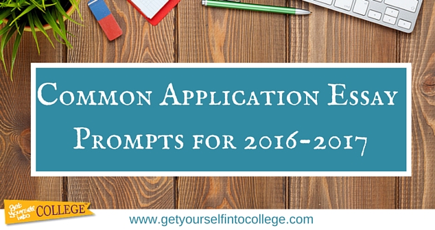 Common application essay topics