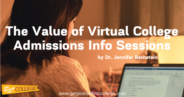 The Value of Virtual College Admissions Info Sessions