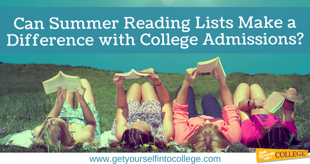 Can Summer Reading Lists Make a Difference with College Admissions?